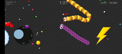 Snake io Worms Zone io 5 تصوير الشاشة