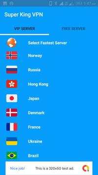 Super King VPN screenshot 5