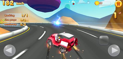Patrol Racing Battle 3D screenshot 1