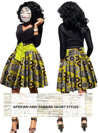 Short Ankara Dress Styles 2020 - Mini Dress Design screenshot 10