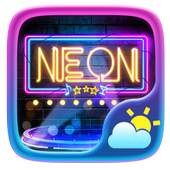 Neon GO Weather Widget Theme 1.0