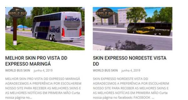 Skins World Bus Driving Simuator - BRUNO SKINS screenshot 2