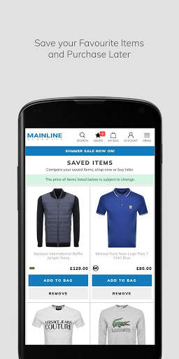 Mainline Menswear screenshot 5