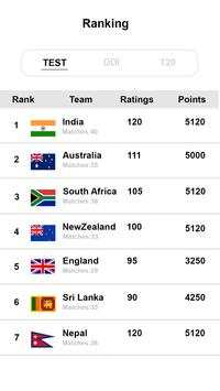 Live Cricket Score screenshot 4