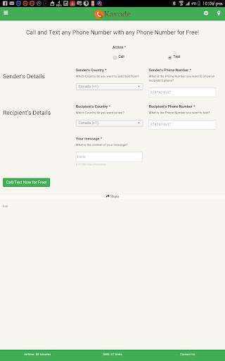 Kayode Call and Text for Free screenshot 22