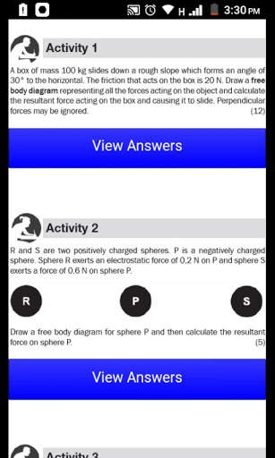 Grade 12 Physical Sciences Mobile Application screenshot 2