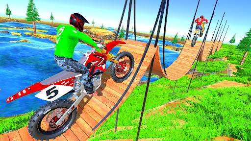Moto Bike Stunt Racing Simulator screenshot 2