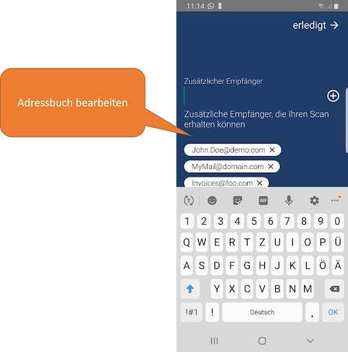 IPA-Mobile Scan FREE-EDITION - Scannen nach PDF screenshot 5