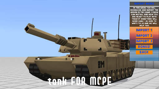 Tank Mod for Minecraft PE screenshot 1