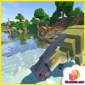 Map Jurassic World in Minecraft 1.0