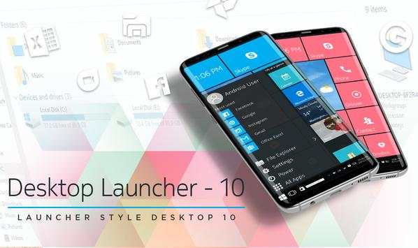 Win 10 Theme for Computer launcher screenshot 2