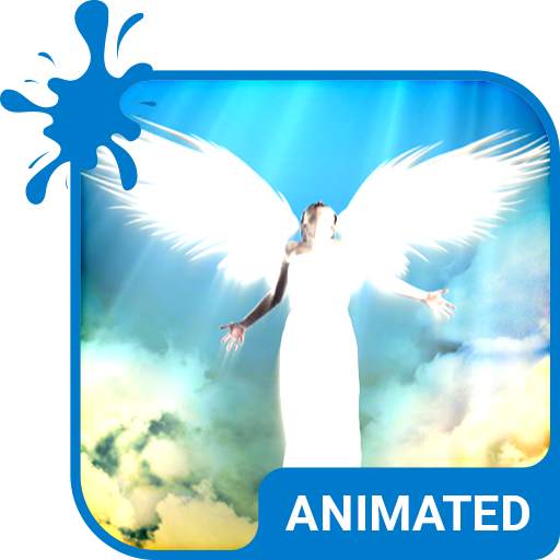 Angel Animated Keyboard   Live Wallpaper 3.63