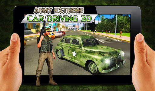 Army Extreme Car Simulator 3D screenshot 1