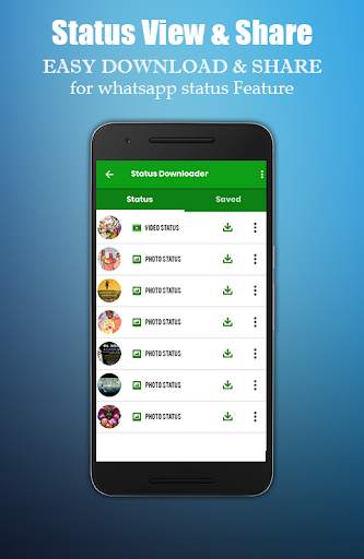 Status downloader for whatsapp app screenshot 2