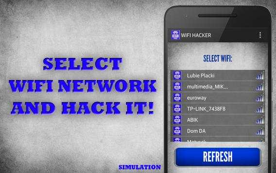 Wifi hacker (simulator) screenshot 1