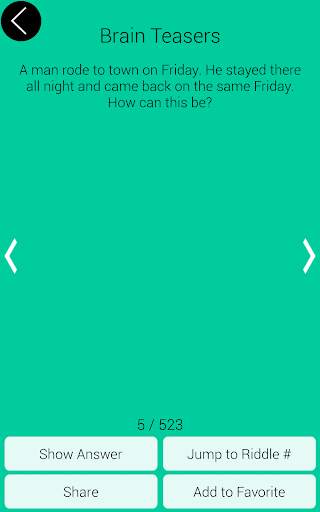 Brain Teasers & Riddles With Answers - Logic & GK screenshot 9