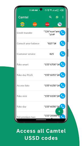 CamCodes- MTN, Orange, Camtel screenshot 5