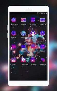 Tech theme for Oppo RX17 neo launcher screenshot 2