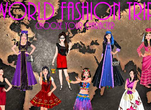 WORLD FASHION TRIP - GIRL GAME screenshot 6