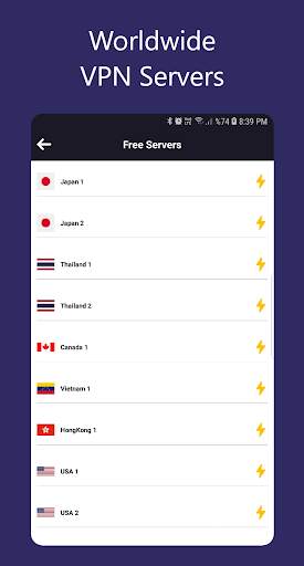 Holo VPN screenshot 2