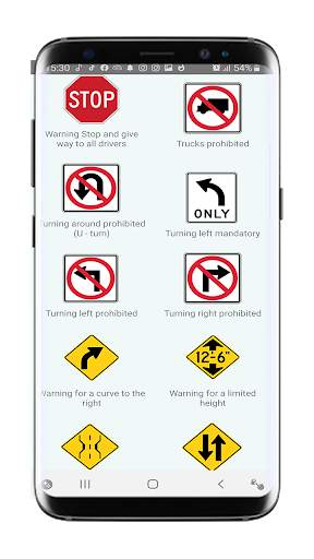 ⛔️ Traffic Signs ⛔️ - Road signs practice test скриншот 7
