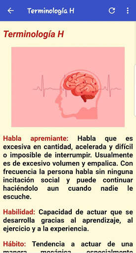 Diccionario Psicológico screenshot 3