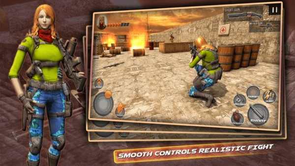 gun strike sniper shoot 3D counter attack screenshot 9