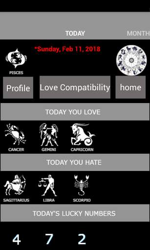 Horoscope app free screenshot 2