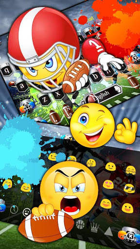 Keyboard Sepak Bola Amerika screenshot 3