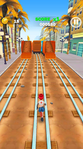 Subway Lady Run: Fun Princess Endless Dash скриншот 1
