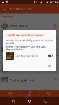 Leaf App Lock Theme screenshot 4