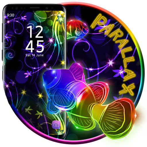 Neon Fish APUS Live Wallpaper icon