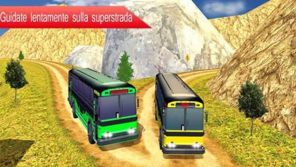 Autobus di montagna che guida screenshot 2