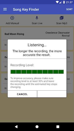 Song Key Finder screenshot 5