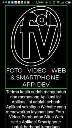 Fotografer, Video Shooting, Web-APK Dev Purwokerto screenshot 1