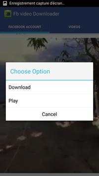 Free facebook video downloader screenshot 2