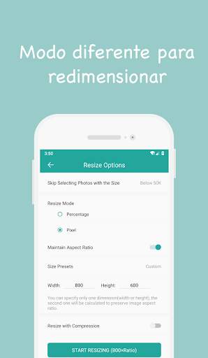 Comprimir e redimensionar foto screenshot 4