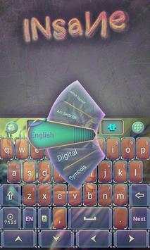 Insane GO Keyboard Theme screenshot 3