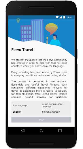 Forvo Travel screenshot 1
