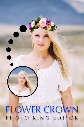 Flower Crown For Girl Editor screenshot 1