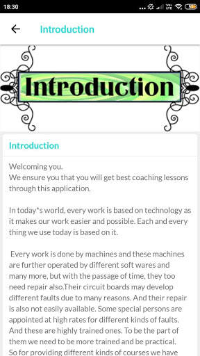 Electro Learning 3 تصوير الشاشة