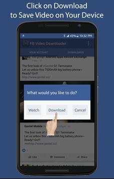 Video Downloader for Facebook screenshot 4