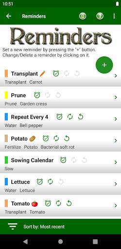 Sowing Calendar - Gardening screenshot 3