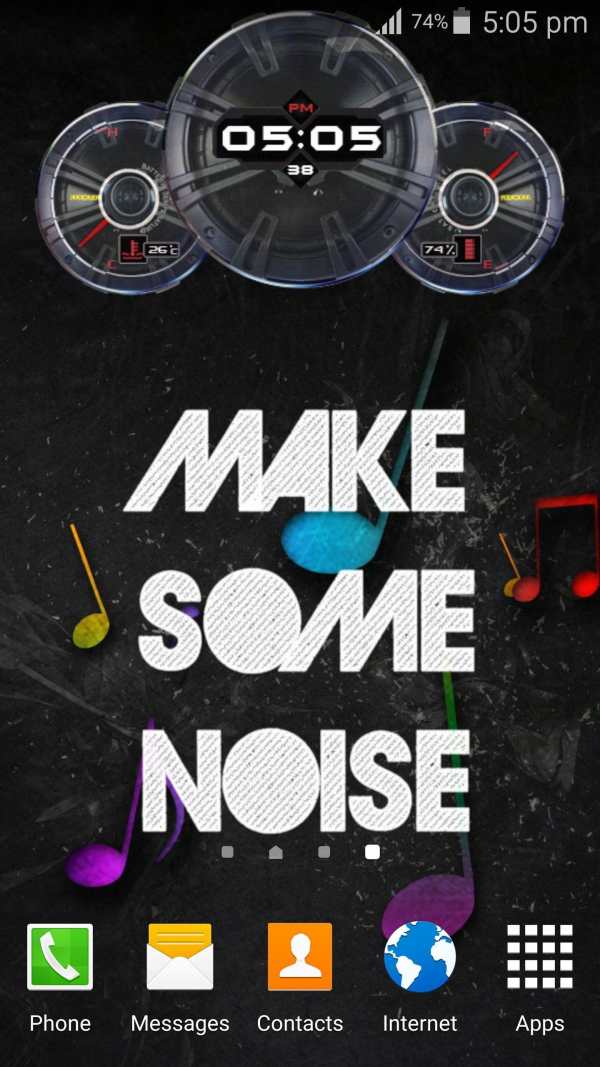 Music Analog Watch Live Wallpaper Clock 2 تصوير الشاشة