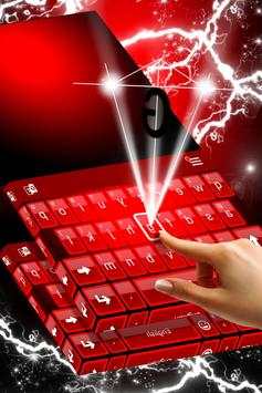 Infrared Keyboard Theme screenshot 2