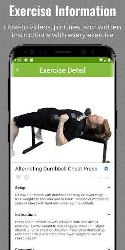 Fitness Plus - Free exercise and workout library screenshot 2