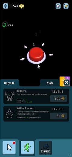 Green button: Idle tap tap screenshot 3