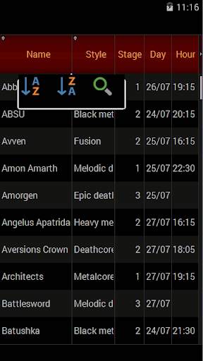 Metaldays 2017 Unofficial app screenshot 2