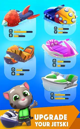 Talking Tom Jetski 2 screenshot 5