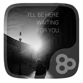 Waiting For U Launcher Theme أيقونة
